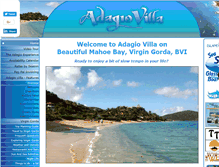 Tablet Screenshot of adagiovilla.com